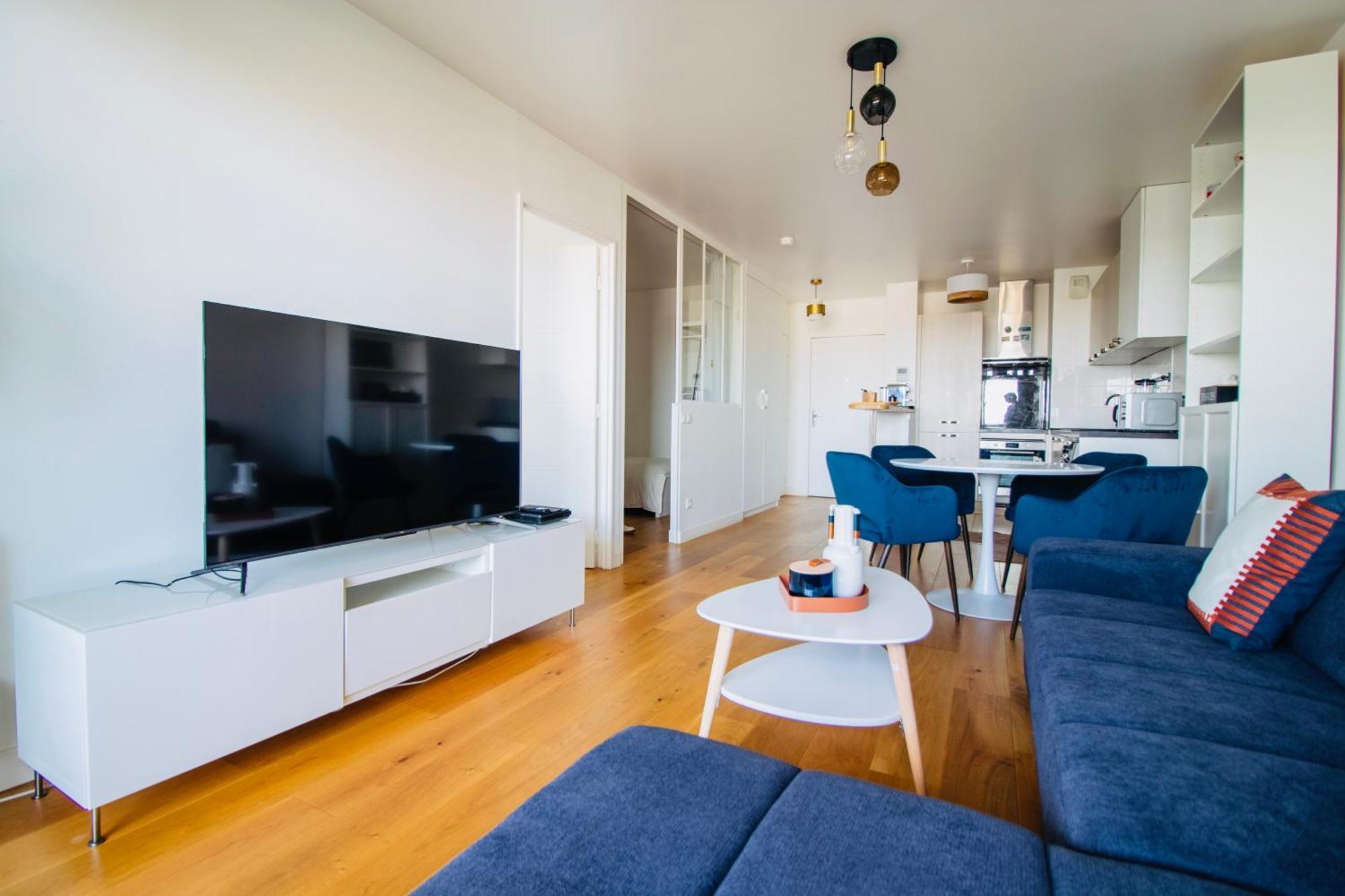 Luxury 2 Rooms Apartment With Balcony Puteaux Dış mekan fotoğraf