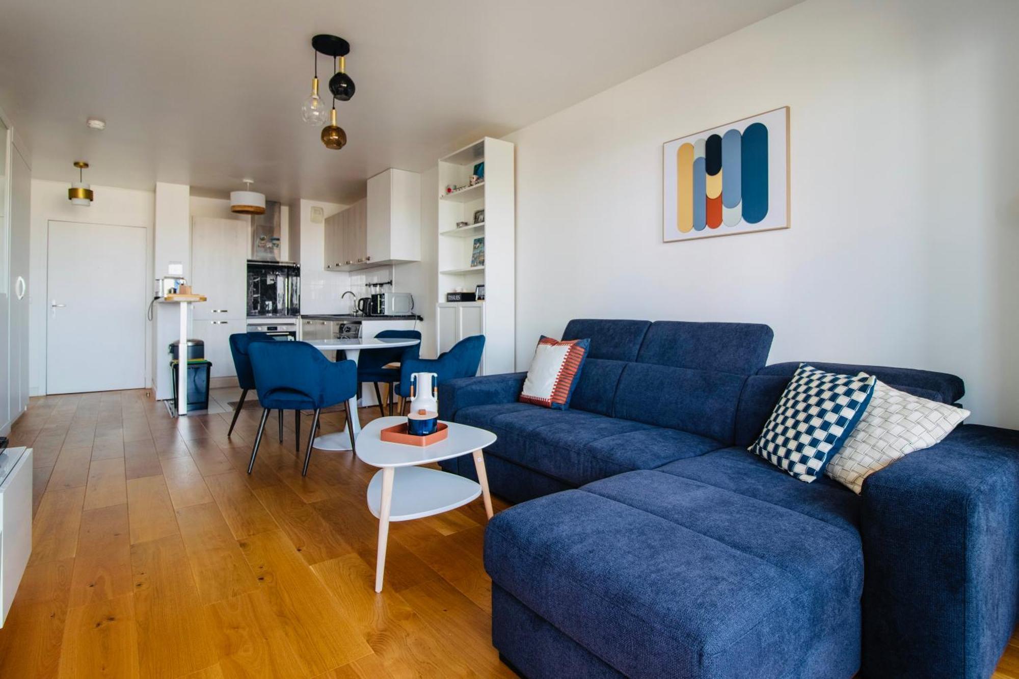 Luxury 2 Rooms Apartment With Balcony Puteaux Dış mekan fotoğraf